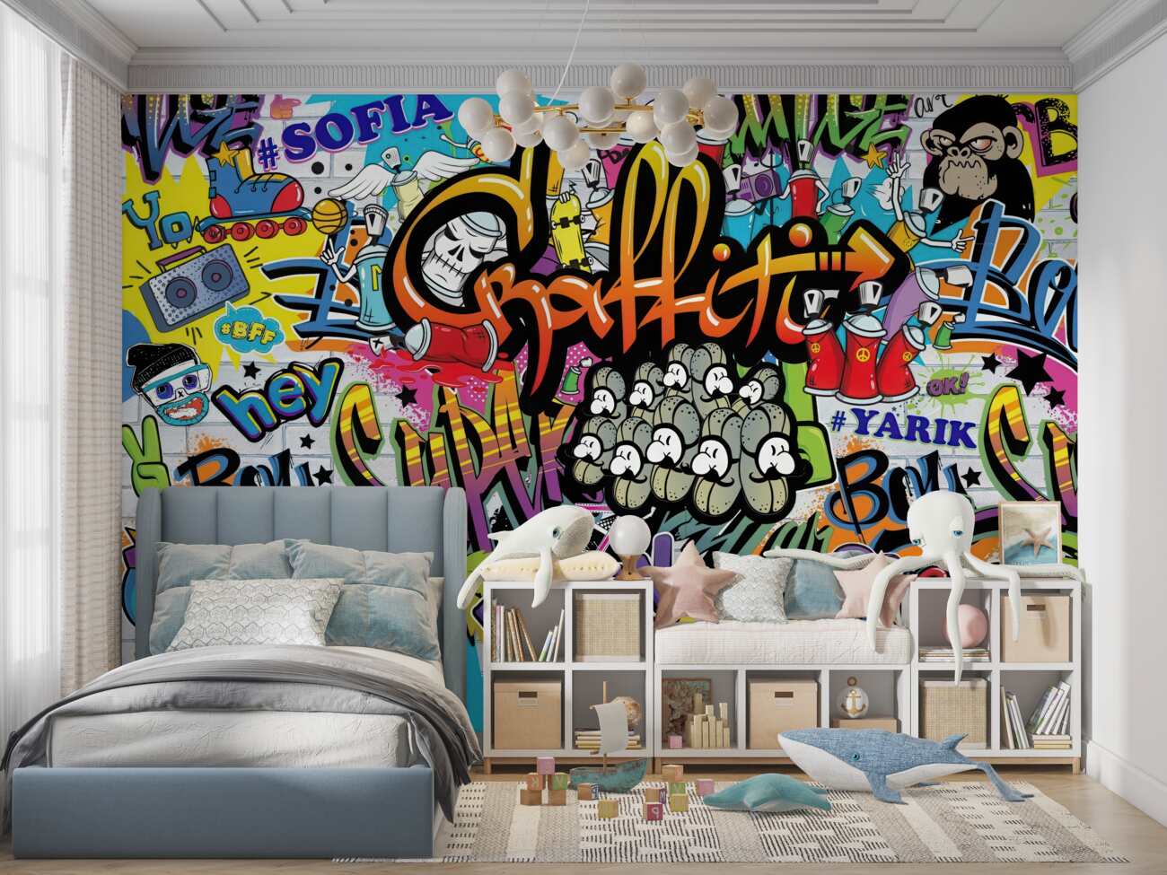 Fototapeta Kolorowe graffiti