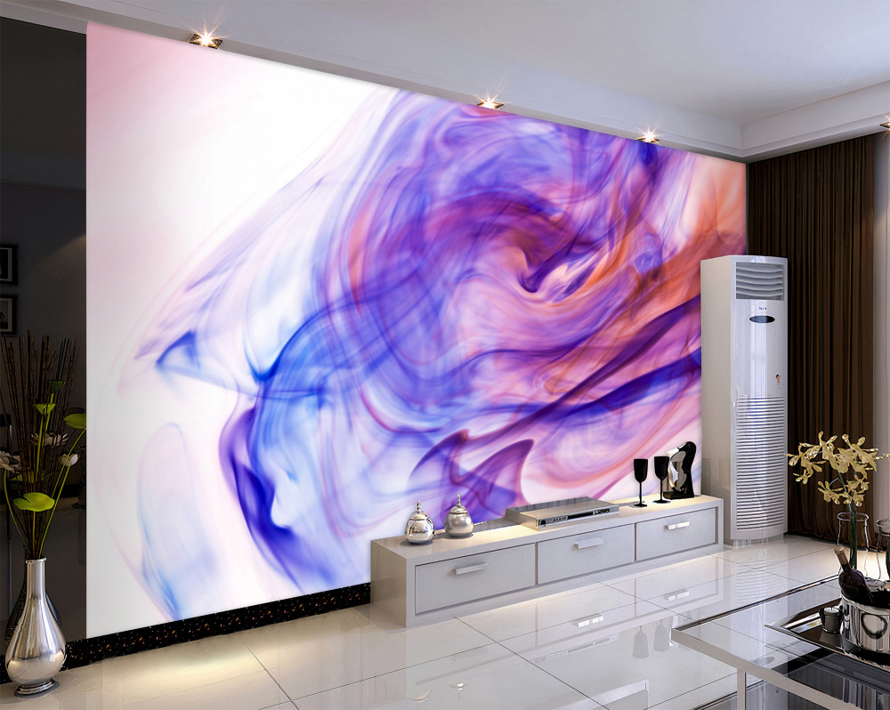 Fototapeta jasne fioletowe plamy