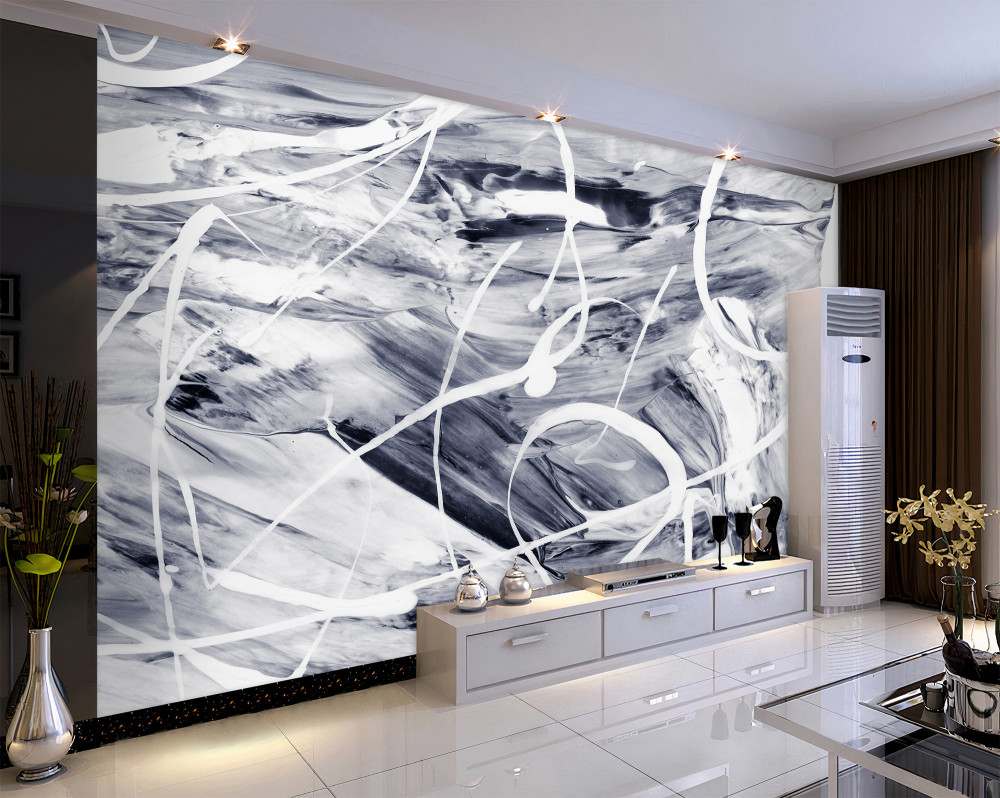 Fototapeta plamy białej farby na czarnym