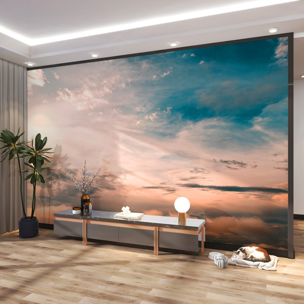 Fototapeta wczesny świt na niebie