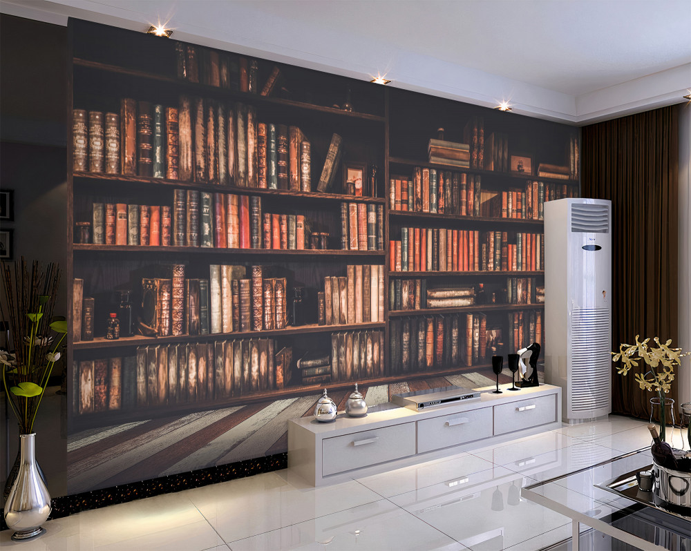 Fototapeta półki pełne książek