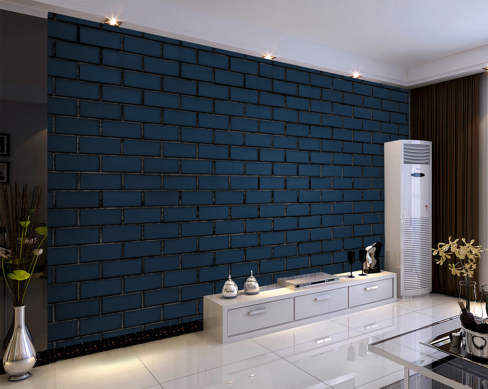 Fototapeta bardzo ciemna ceglana ściana