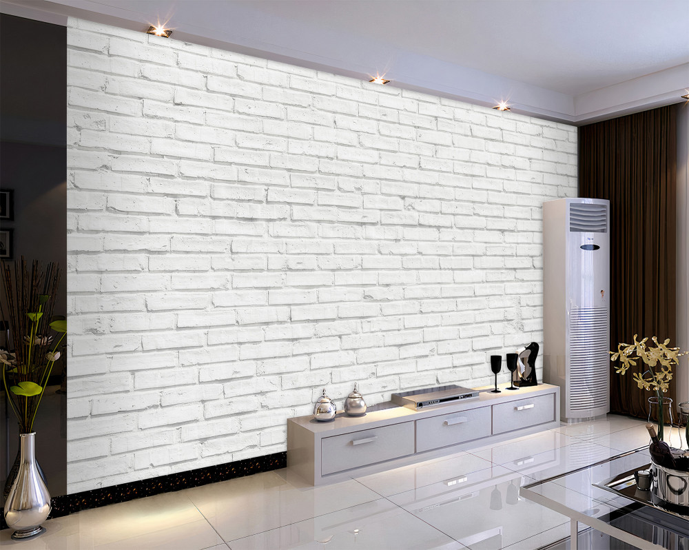 Fototapeta tło biały ceglany mur