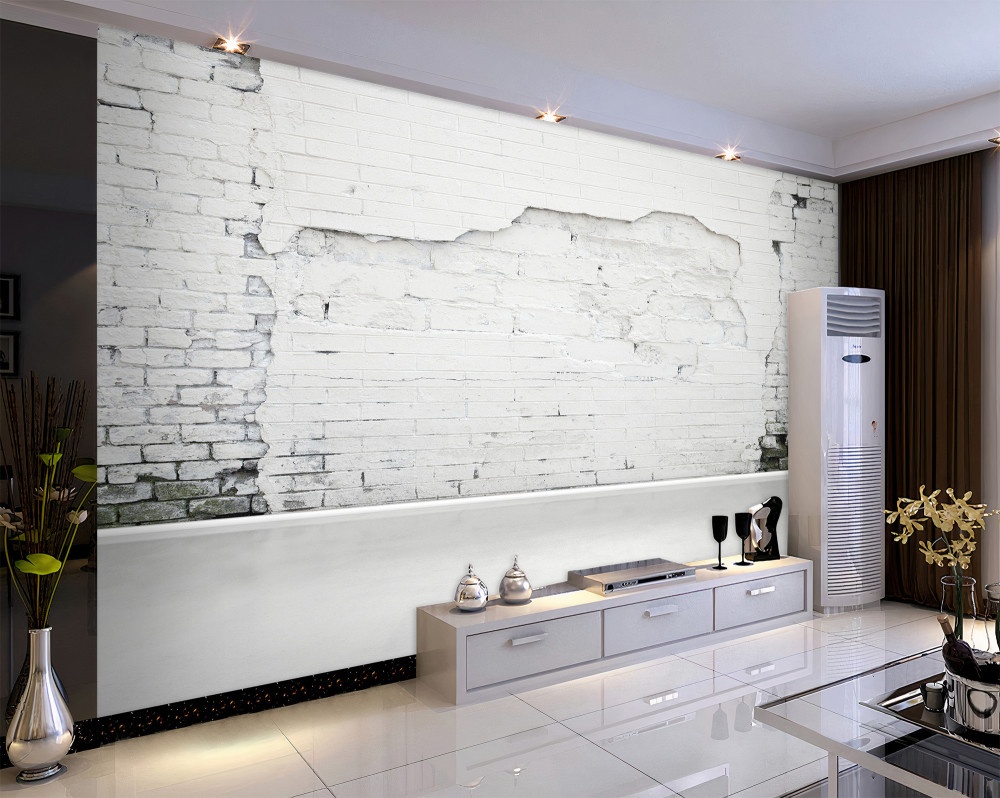 Fototapeta ceglany mur z czasem się rozpada