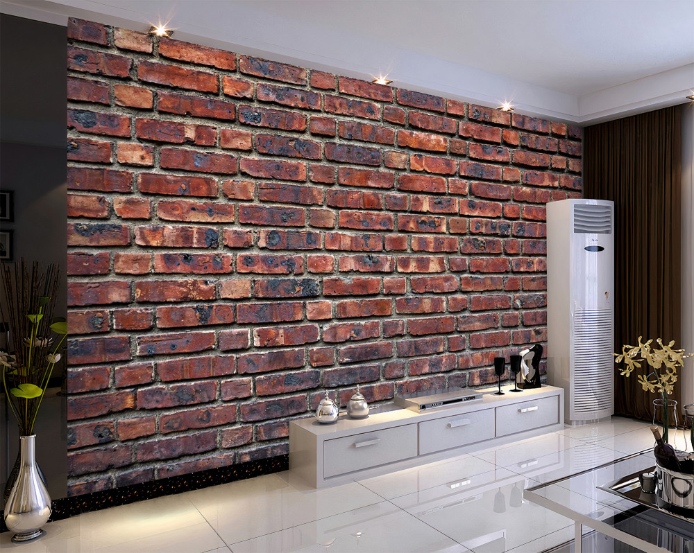 Fototapeta ciemna ceglana ściana