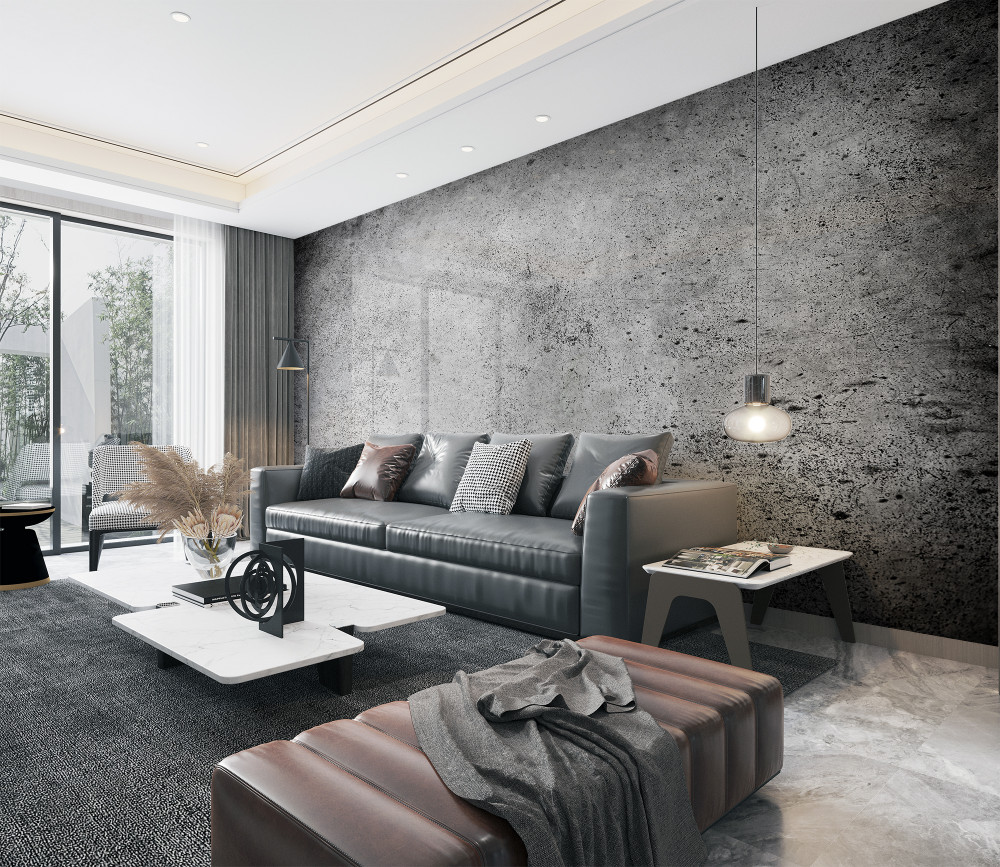 Fototapeta stara szara ściana