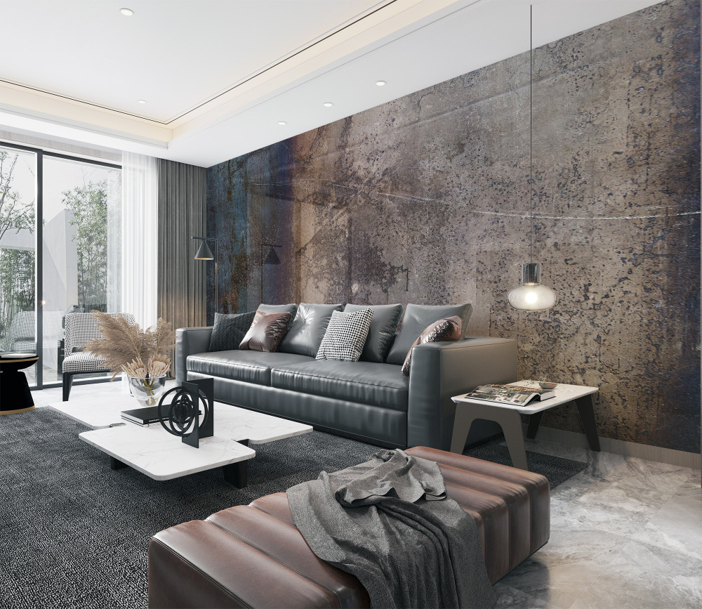 Fototapeta ciemna metaliczna tekstura