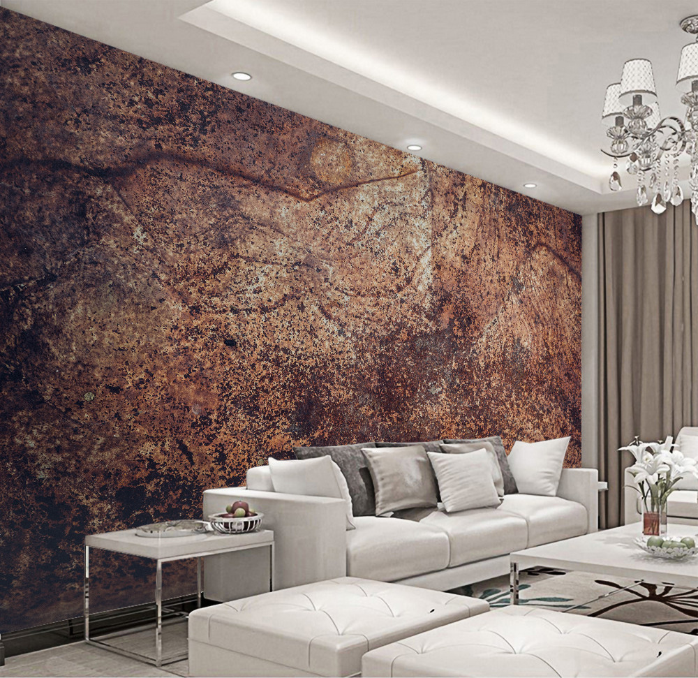 Fototapeta ciemne rdzawe zadrapania