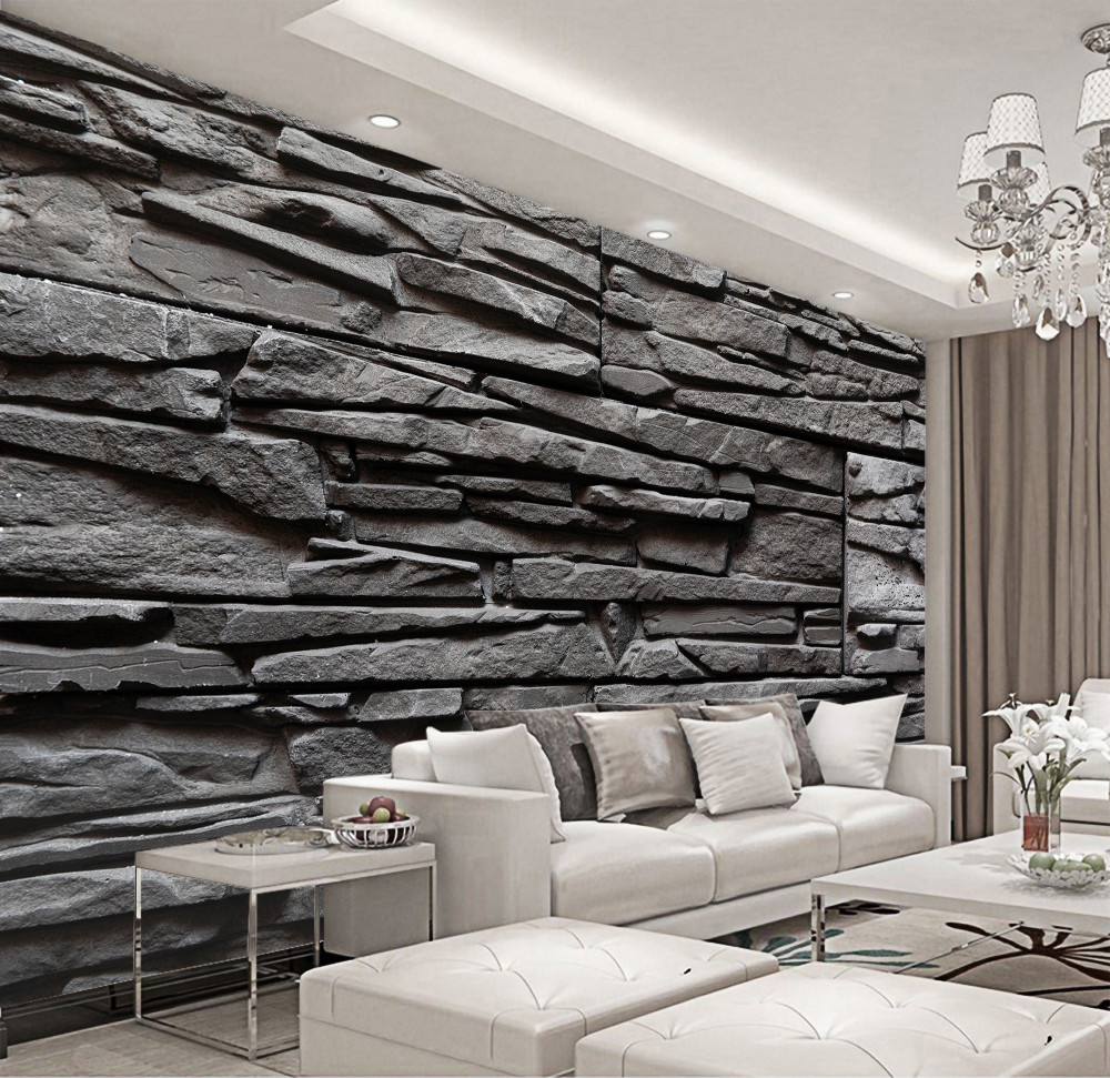 Fototapeta ciemnoszary kamień podłużny