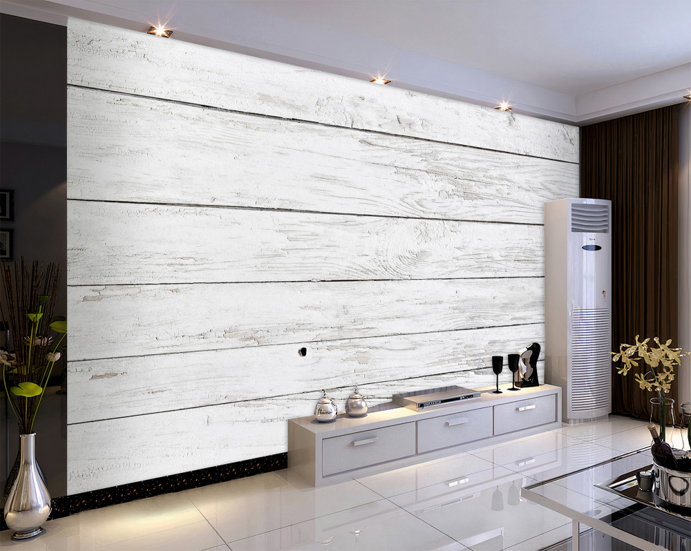 Fototapeta jasnoszara deska parkietowa