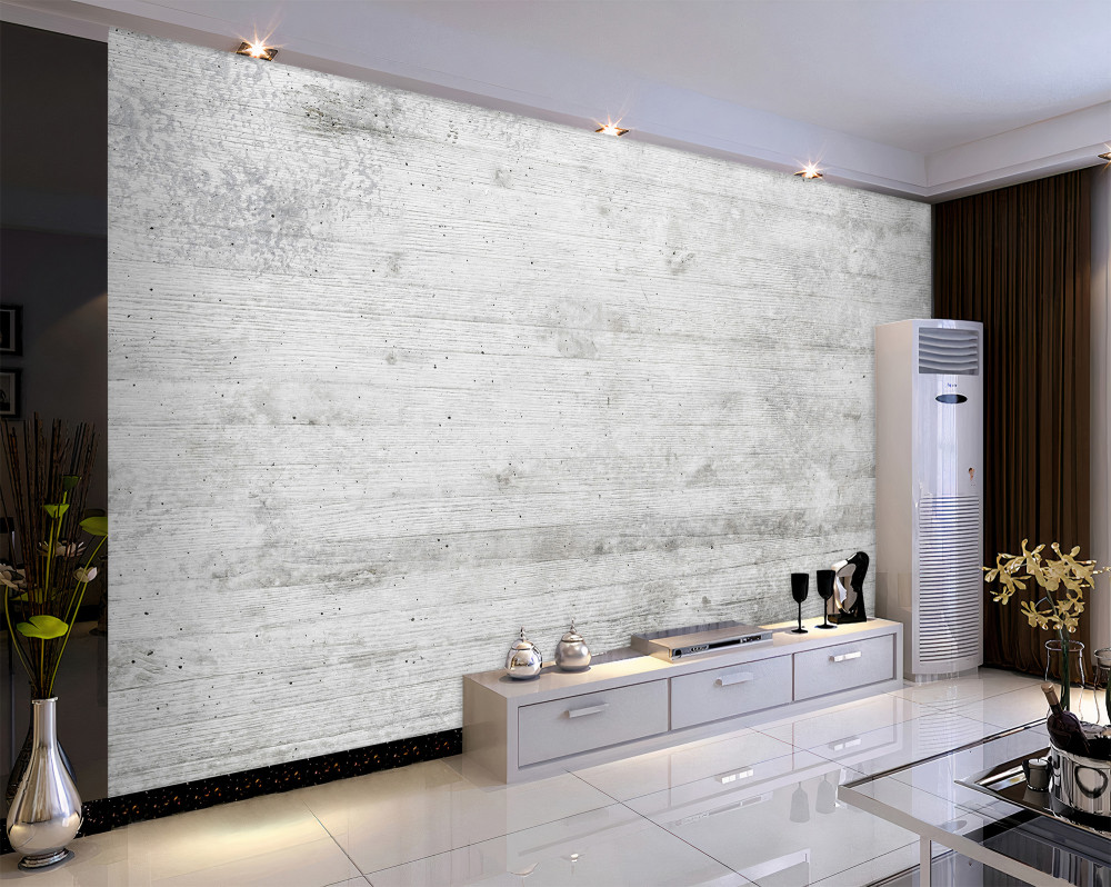 Fototapeta jasnoszara drewniana ściana