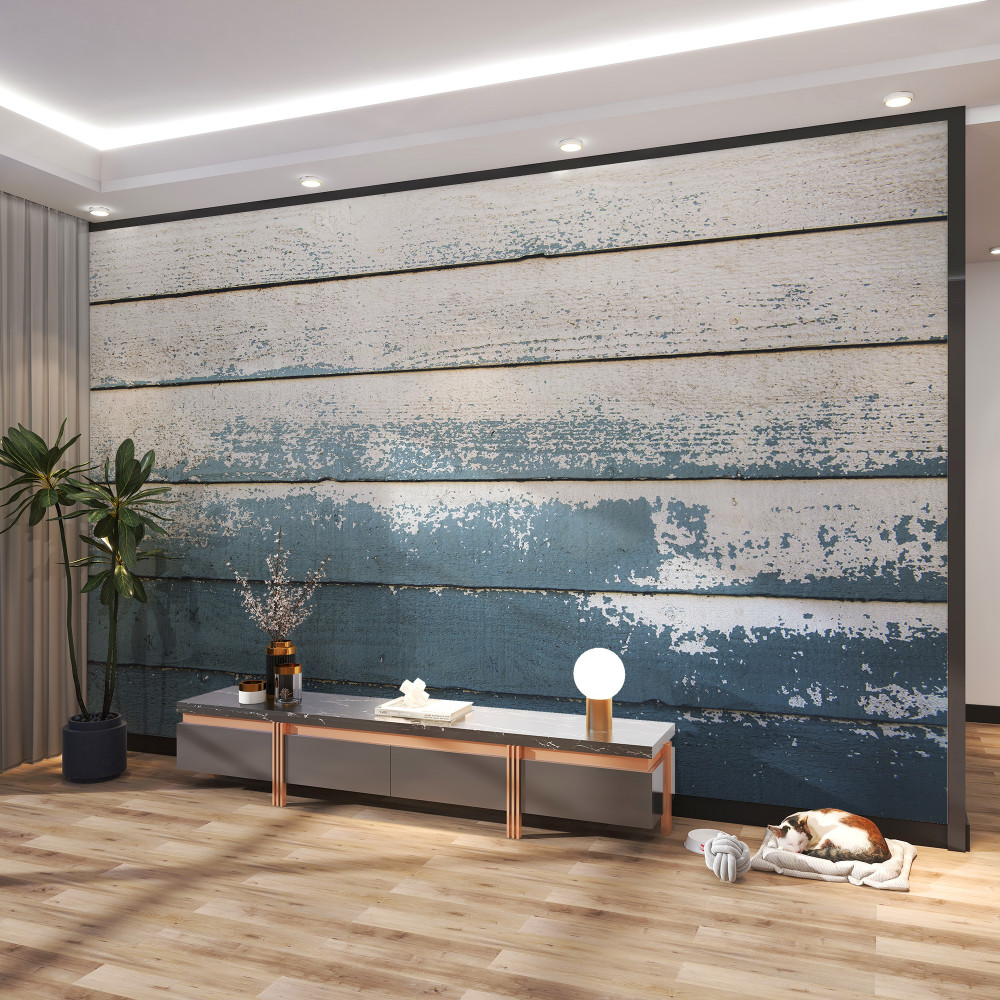 Fototapeta obieranie drewnianej deski