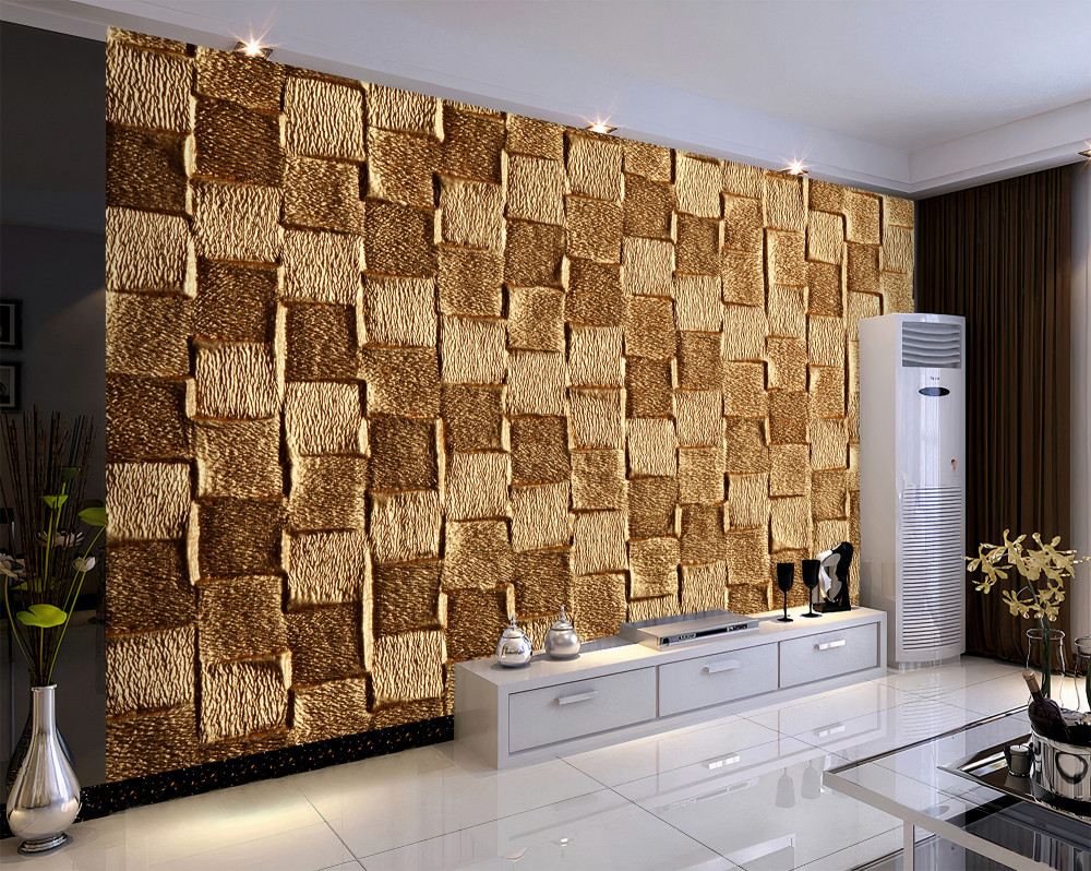 Fototapeta wzór brązowych kwadratów