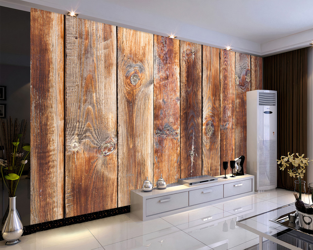 Fototapeta ciemnobrązowe drewniane belki