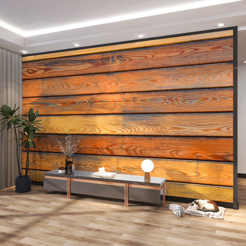 Fototapeta stare drewniane deski