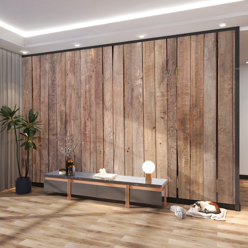 Fototapeta deski parkietowe w różnych odcieniach