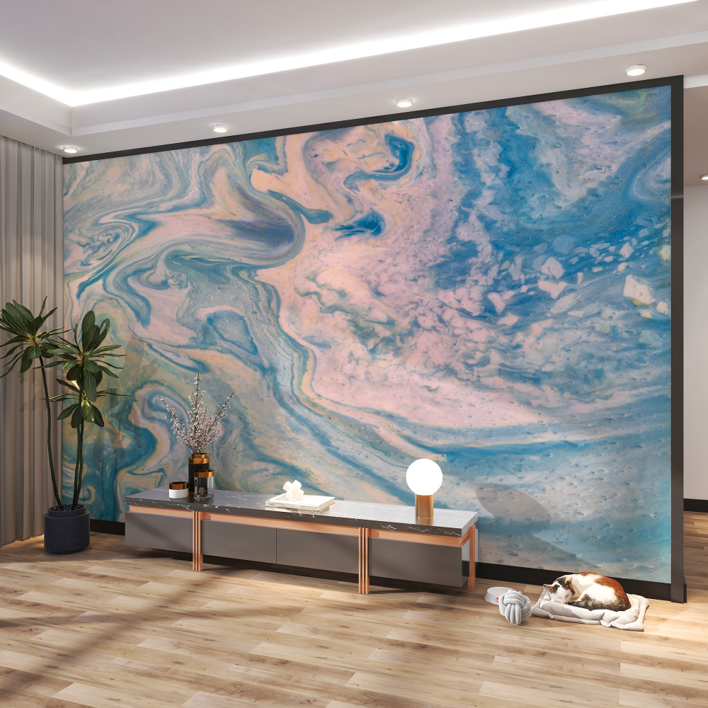 Fototapeta kolorowe gładkie abstrakcyjne linie