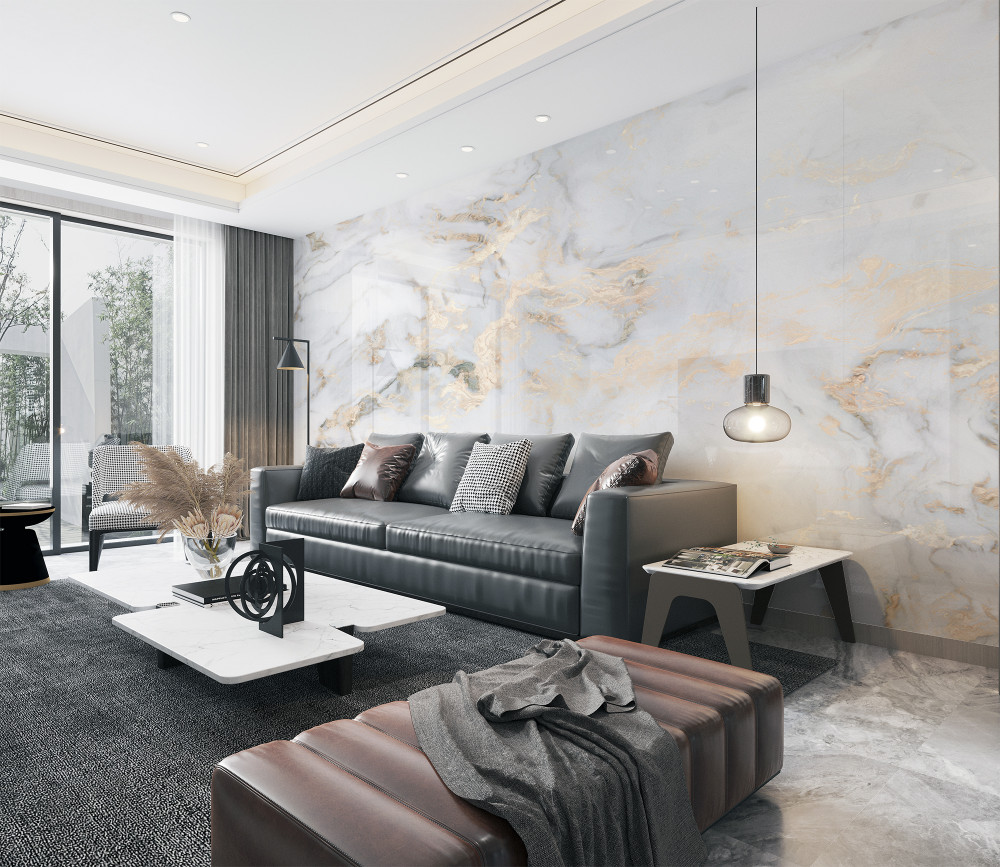 Fototapeta luksusowy biały marmur