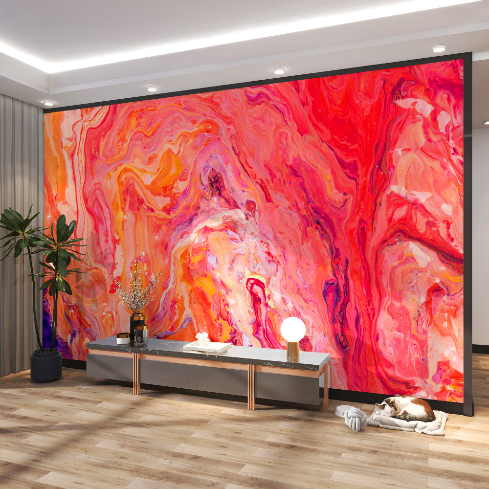 Fototapeta kolorowe krople gradientowe