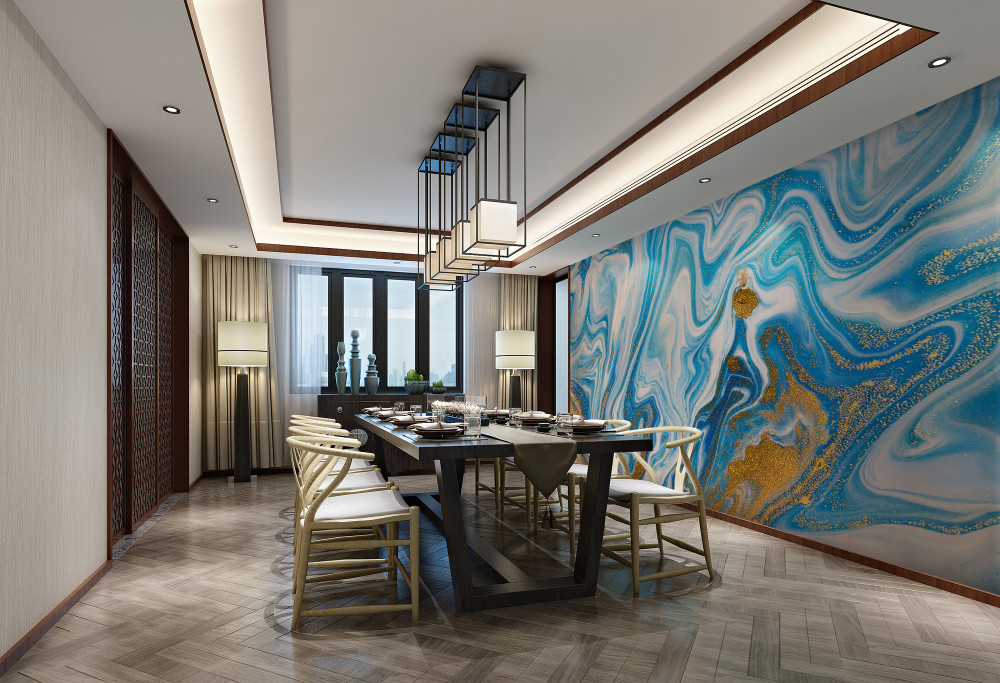 Fototapeta streszczenie niebieski piasek