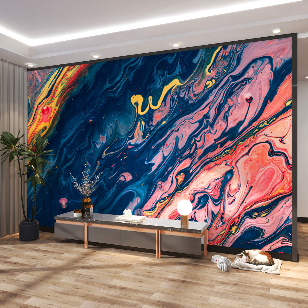 Fototapeta duża plama oleju