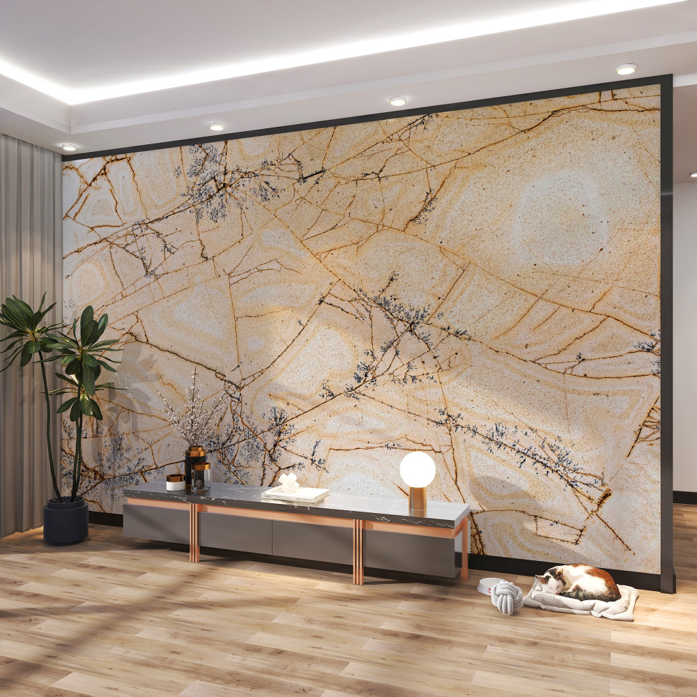 Fototapeta piękno jasnego kwarcytu