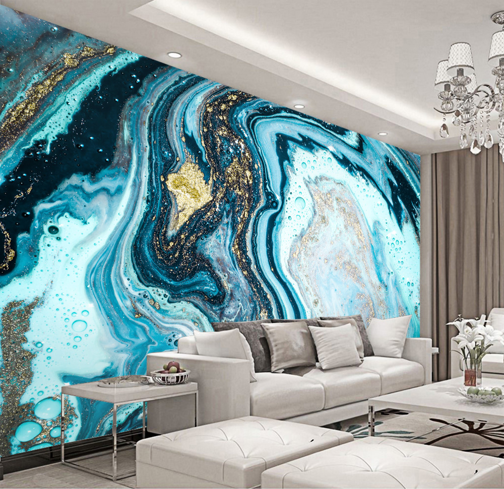 Fototapeta imitacja kamienia turkusowego