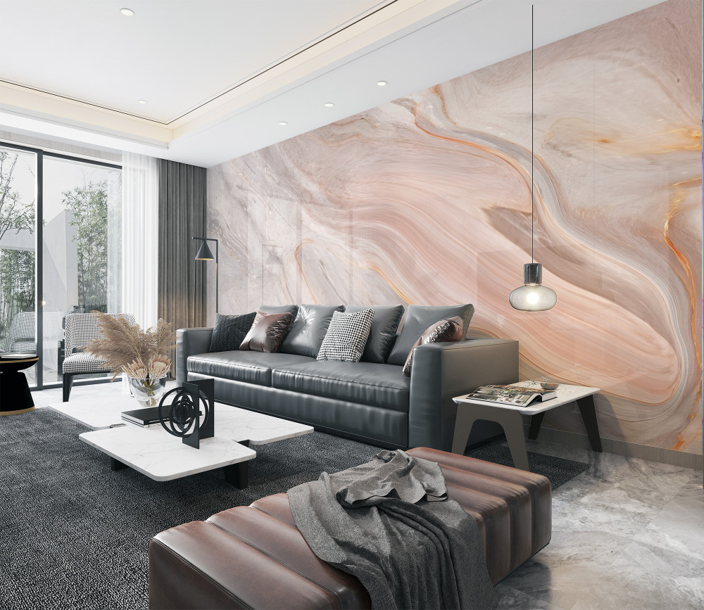 Fototapeta delikatny sproszkowany marmur