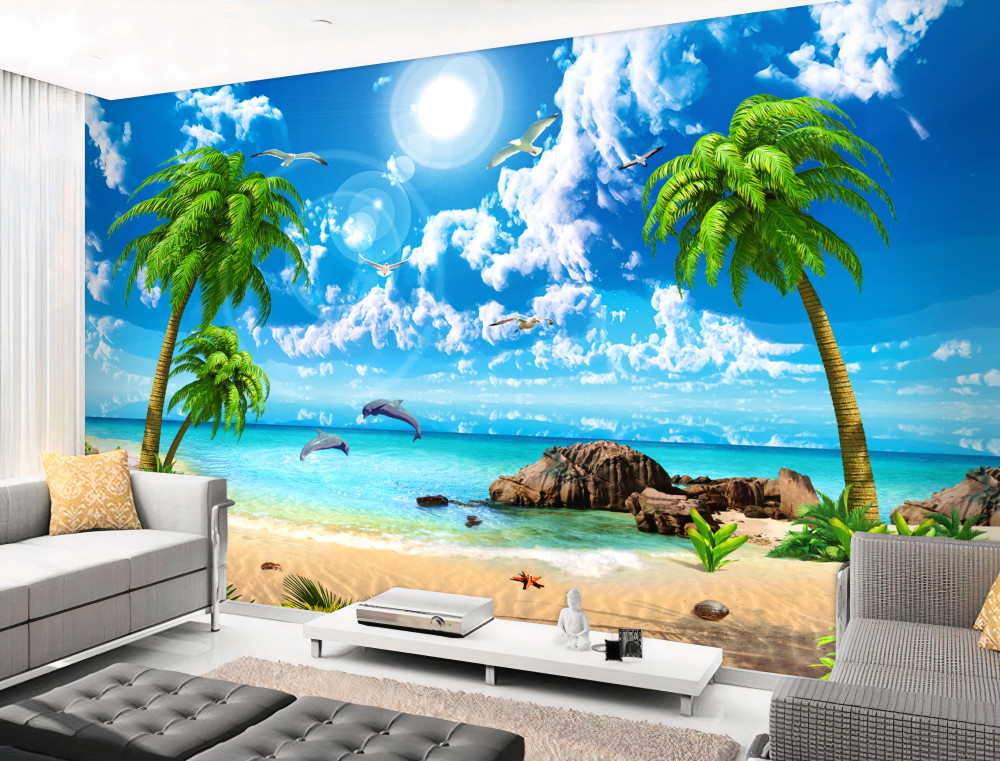 Fototapeta morze tropikalna plaża natura