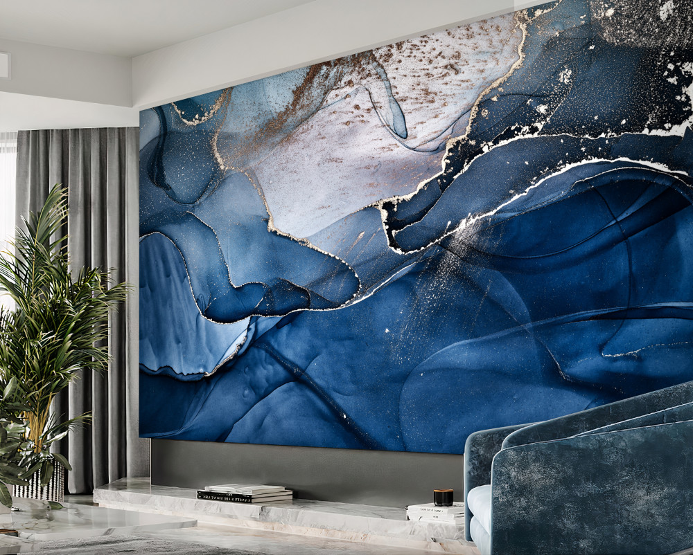 Fototapeta kolory atramentu alkoholowego