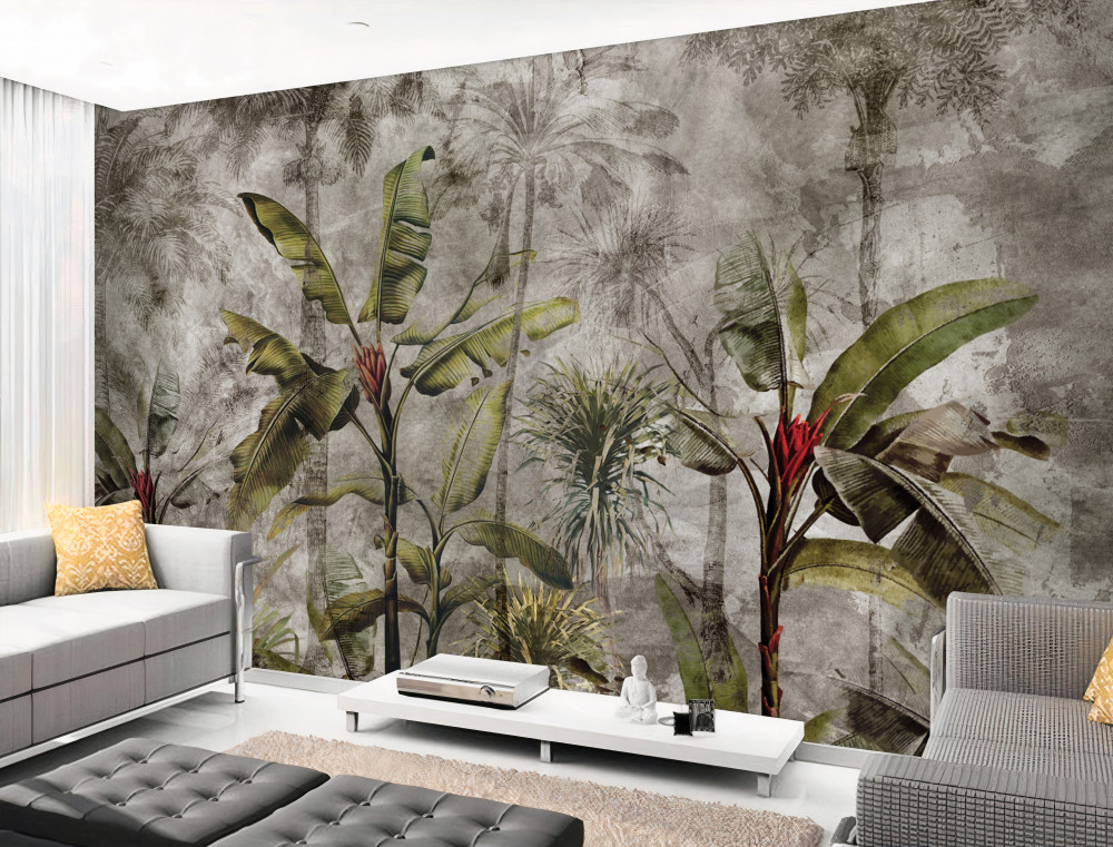 Fototapeta tropikach podczas ulewnych deszczy