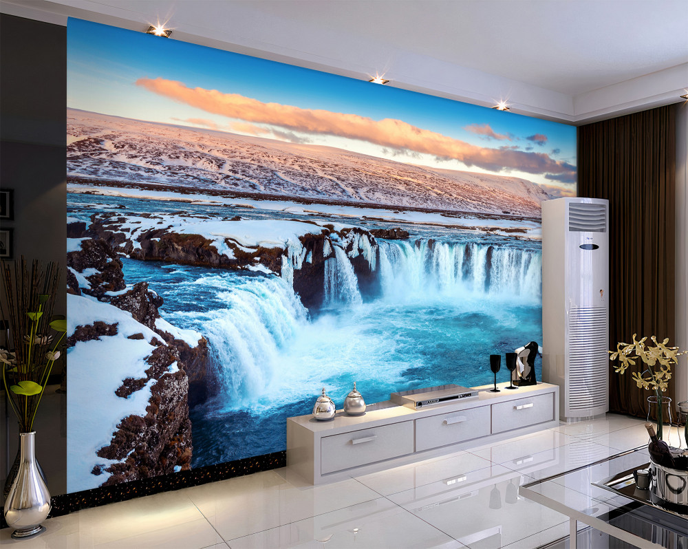 Fototapeta Magiczny wodospad Godafoss