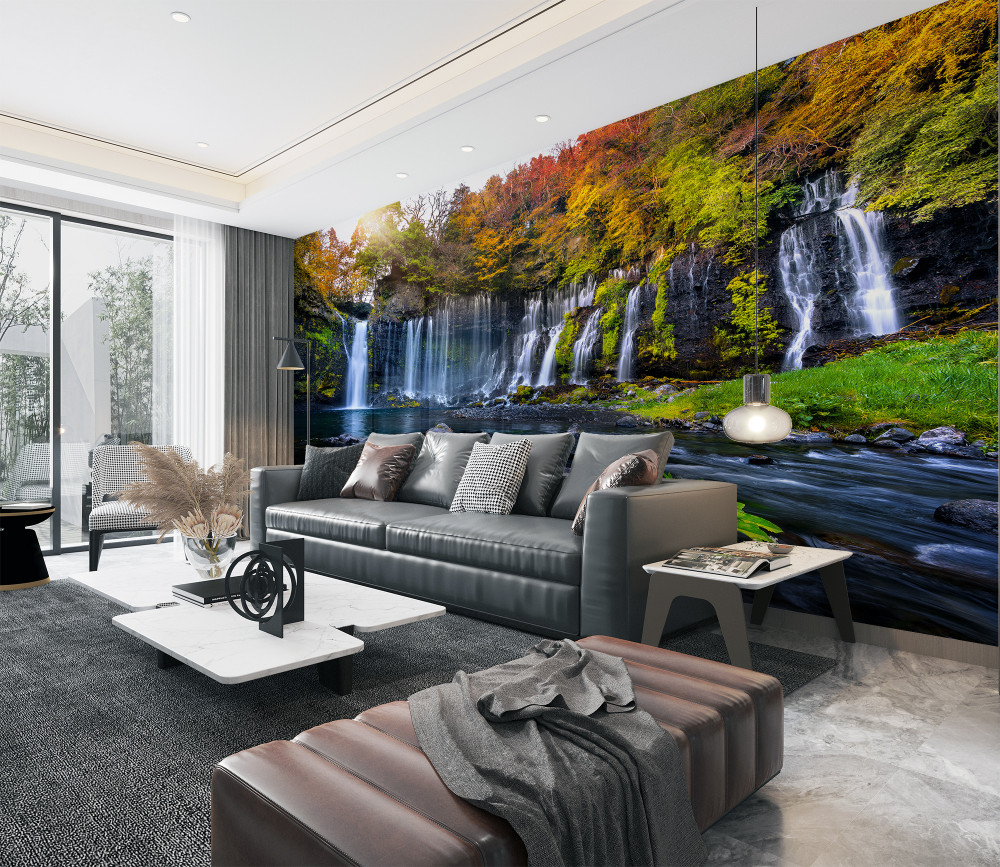 Fototapeta malowniczy wodospad Shiraito