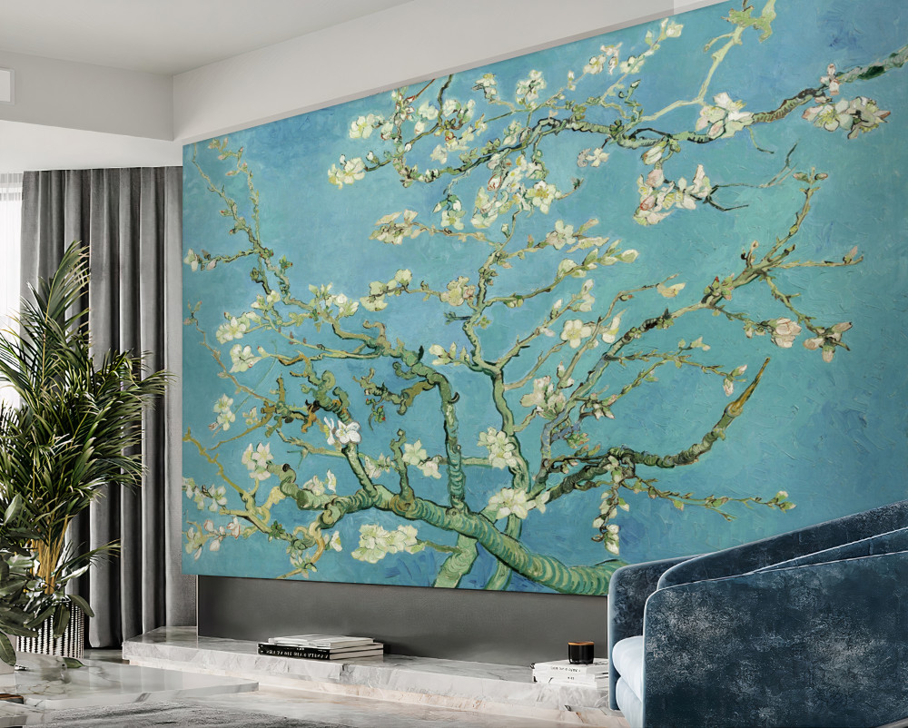 Fototapeta biała magnolia na błękitnym niebie