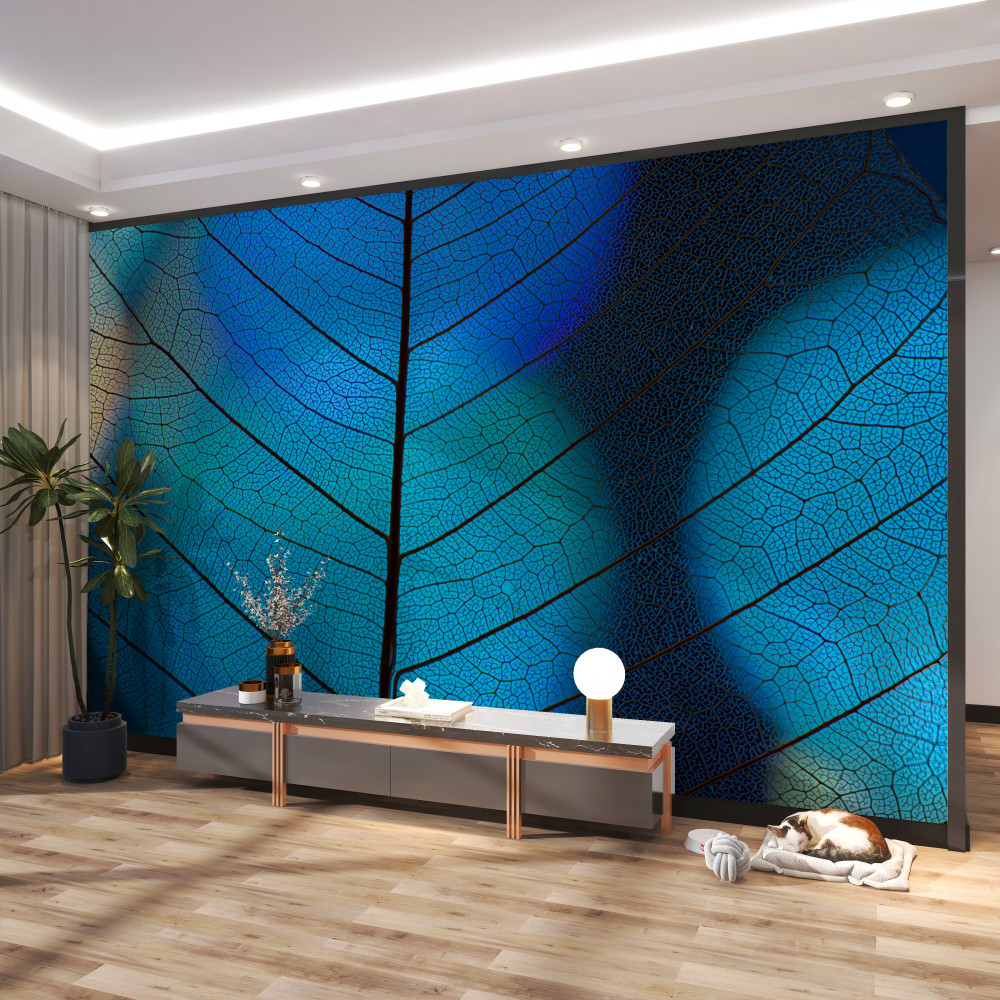 Fototapeta delikatna konsystencja delikatnych liści