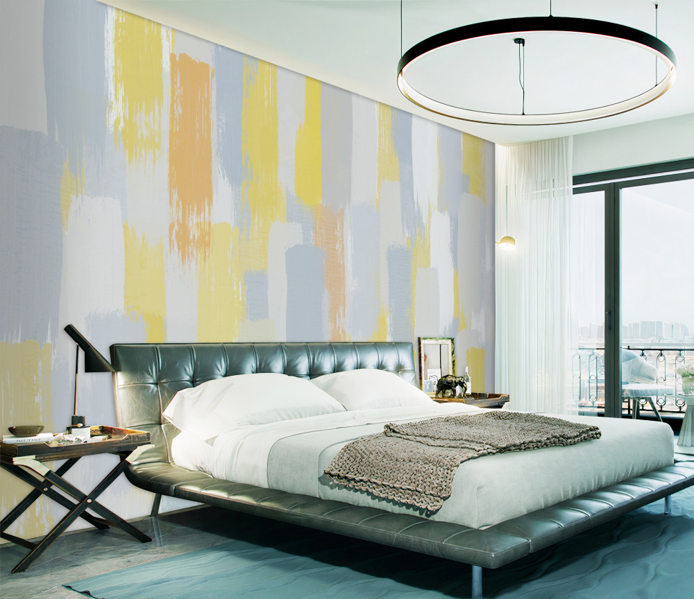 Fototapeta jasne i złote pionowe paski