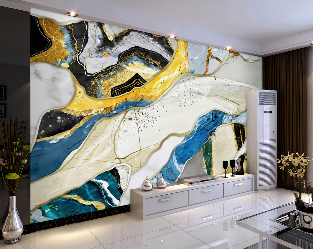 Fototapeta abstrakcyjny geometryczny marmur