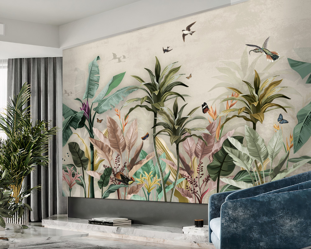 Fototapeta ptaki, które lubią tropiki