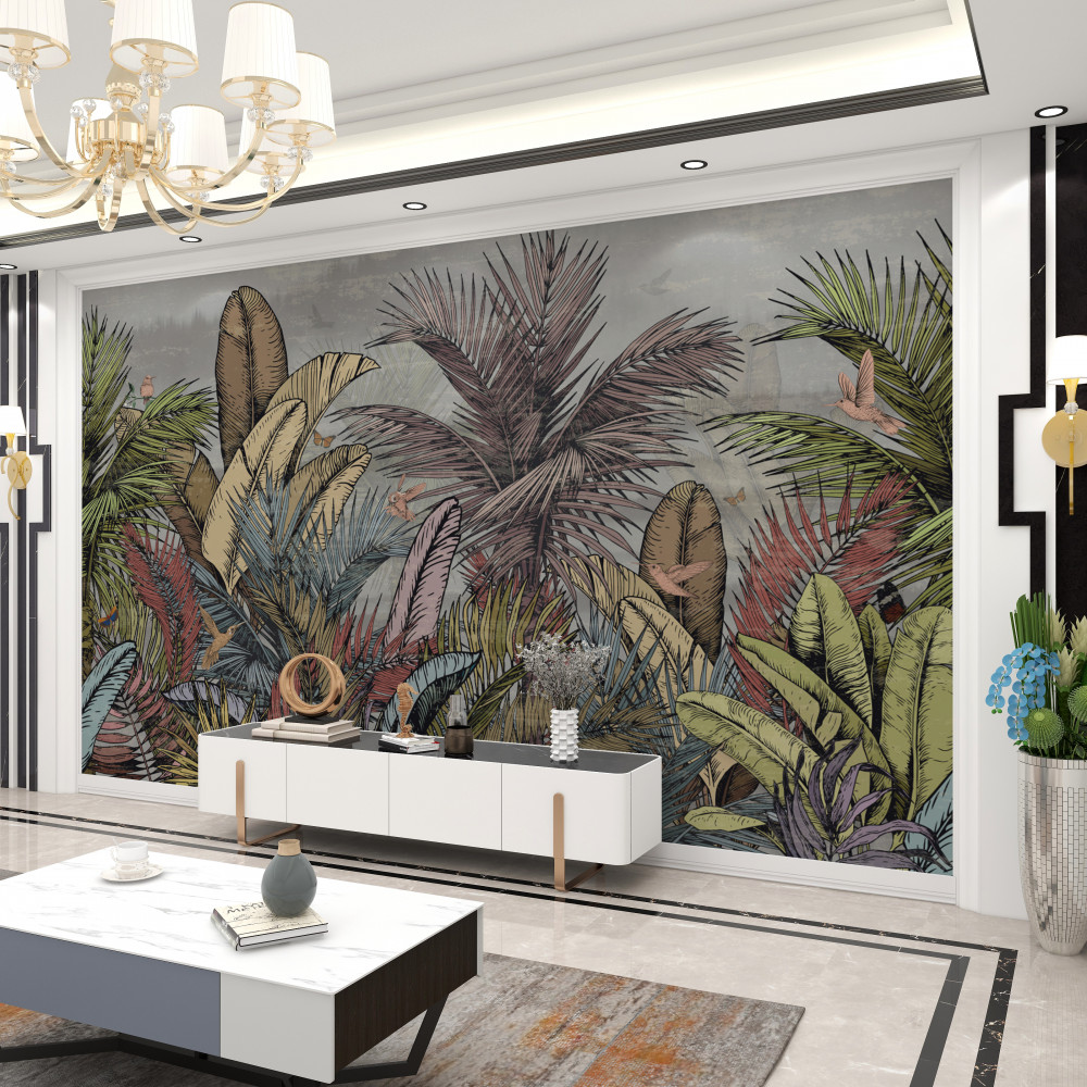 Fototapeta tropiki i ich egzotyczne rośliny