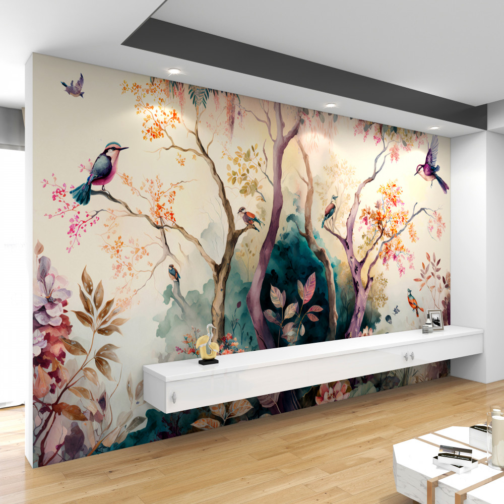 Fototapeta ptaki witają jesień