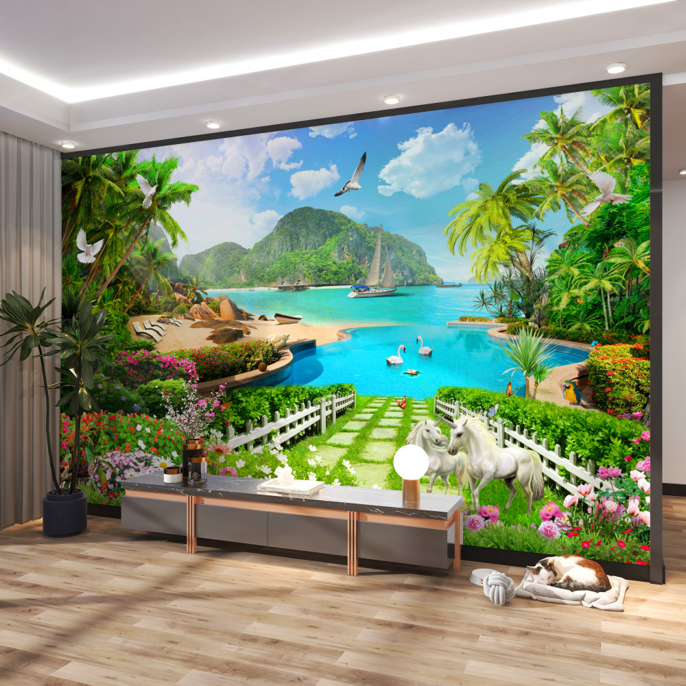 Fototapeta tropikalny raj