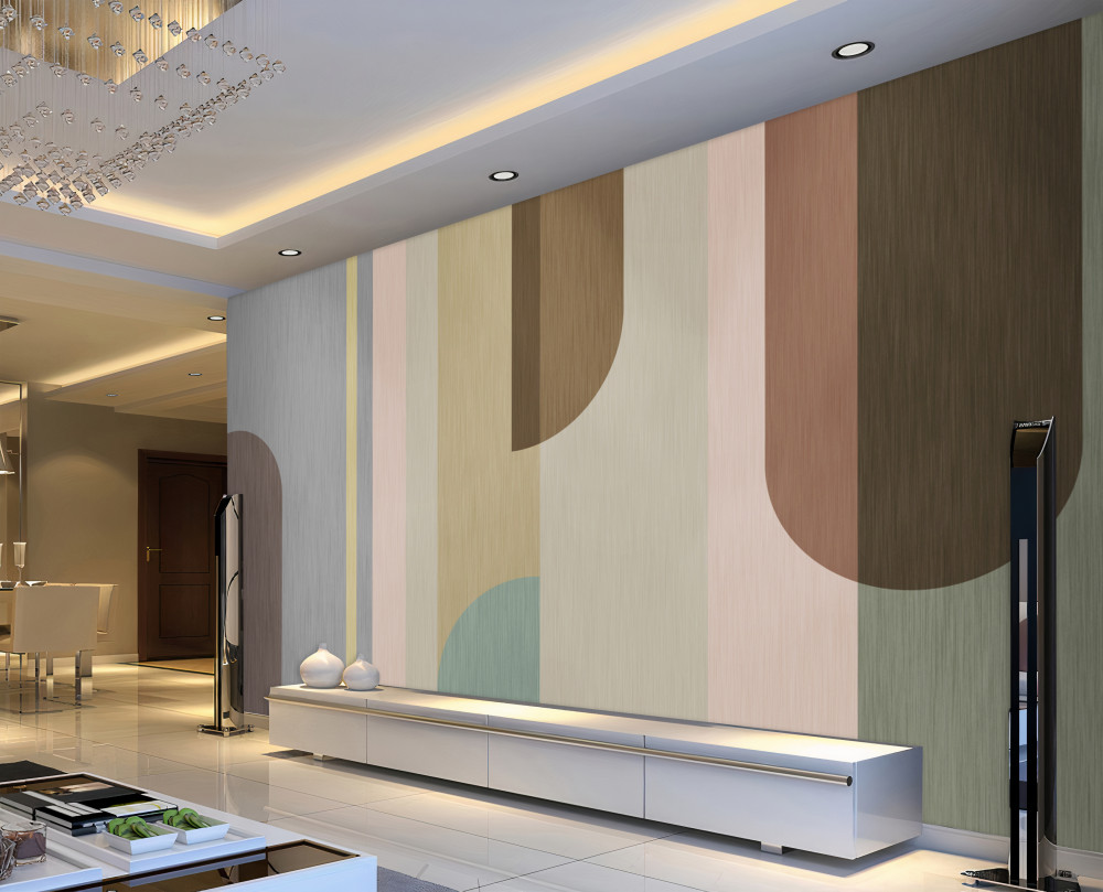 Fototapeta łuki pionowe w pastelowych kolorach