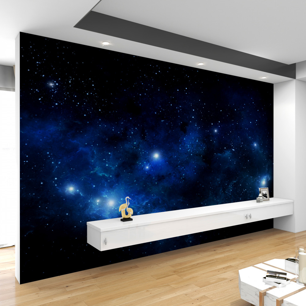 Fototapeta błyszczące galaktyki w kosmosie