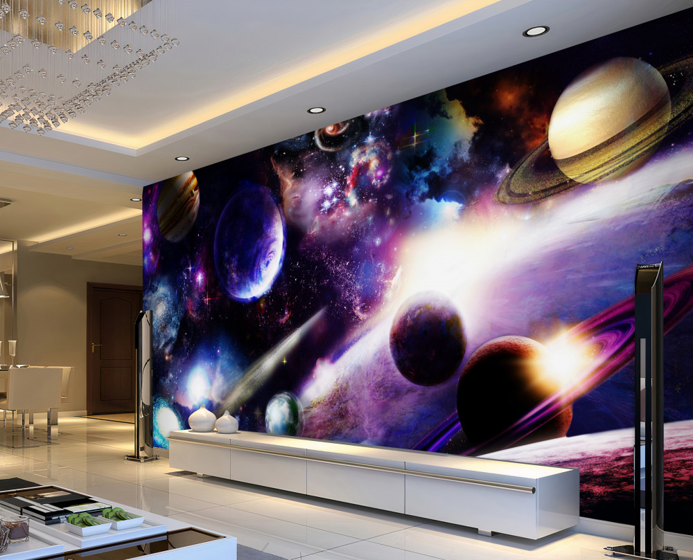 Fototapeta ciała kosmiczne w przestrzeni