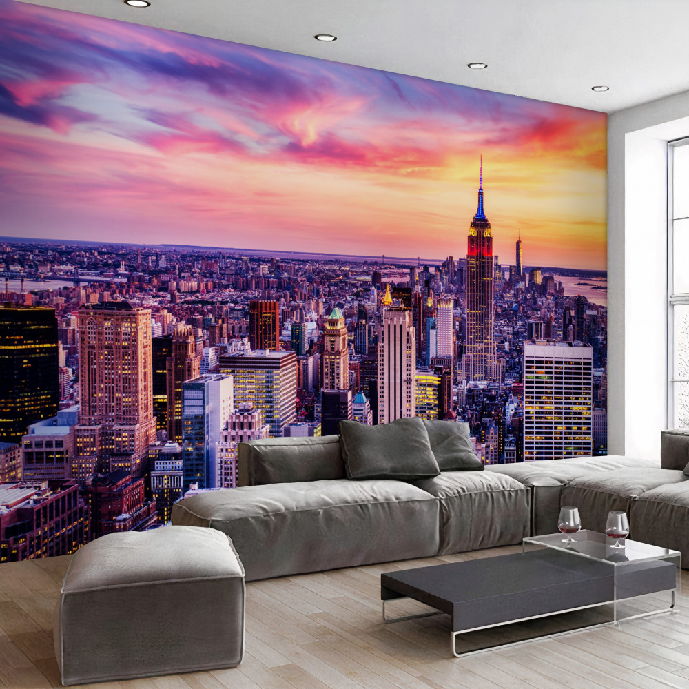 Fototapeta świt w Nowym Jorku