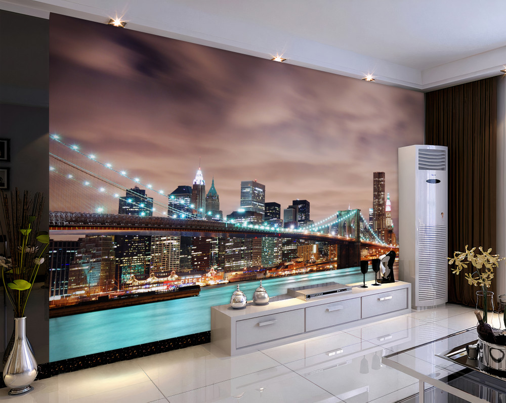 Fototapeta nowoczesne miasto nocą