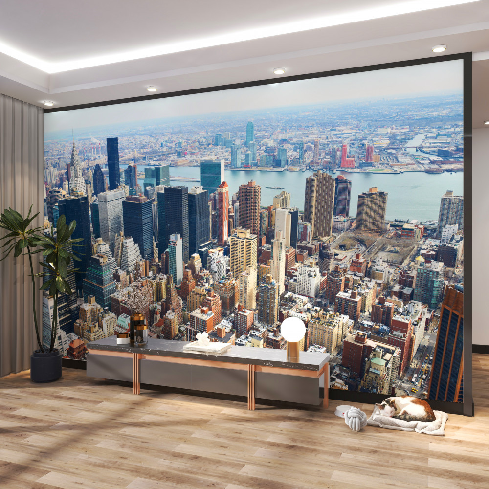 Fototapeta dachy budynków w Nowym Jorku