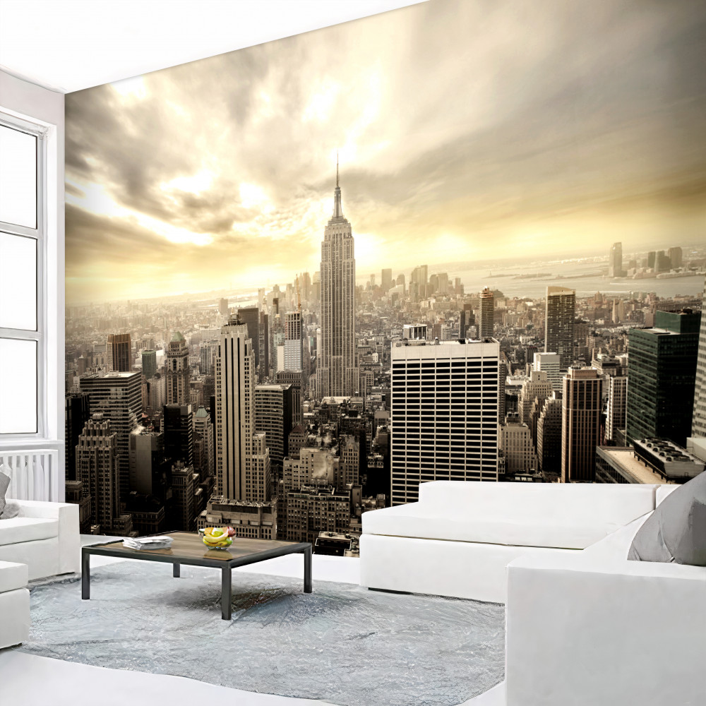 Fototapeta piękny widok na Nowy Jork z góry