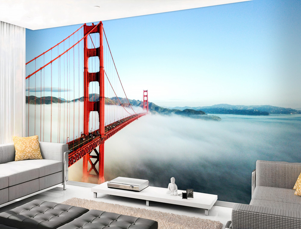 Fototapeta Most Golden Gate we mgle