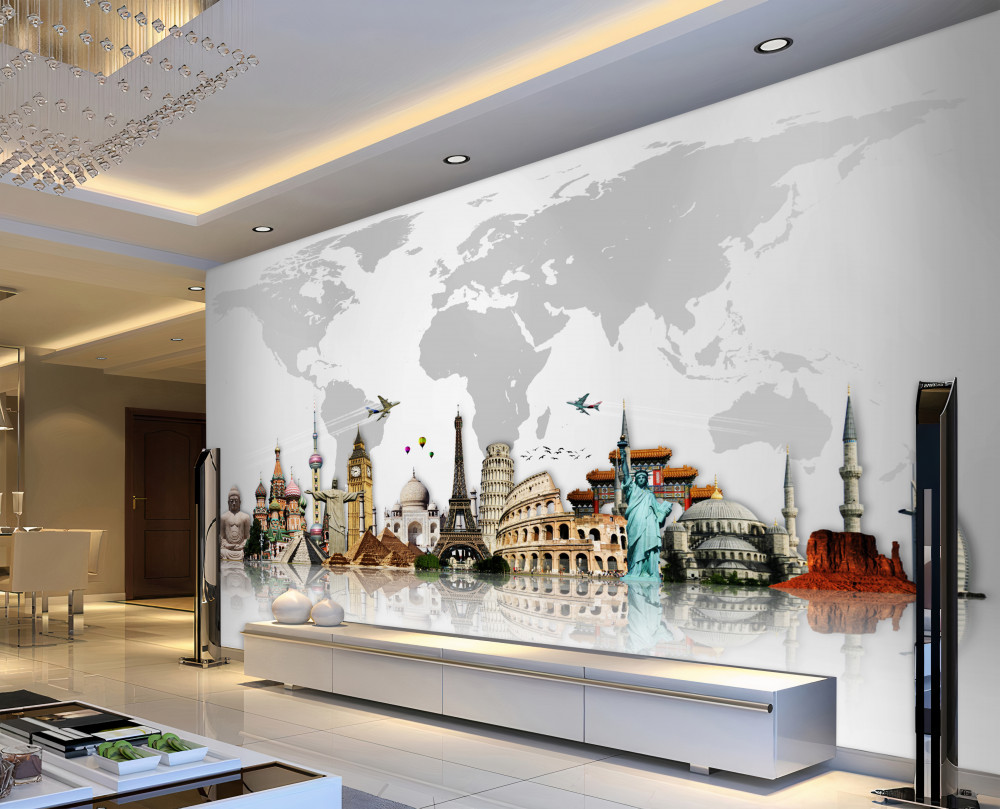 Fototapeta najsłynniejsze budowle świata